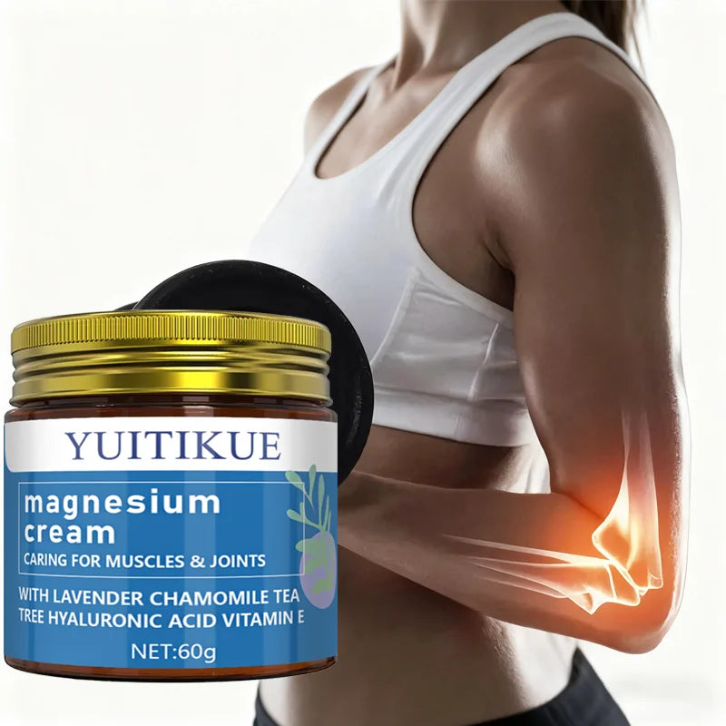 YUITIKUE Magnesium Body Lotion – Night Moisturizer for Muscles Magnesium Body Lotion Zpaxo