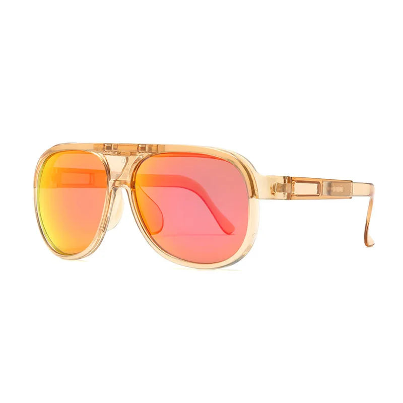 Bicycle Glasses UV400 Punk Flip Style Coated Sunglasses Popular Anti-Glare Colorful Sunglasses Driving Outdoor MTBCycling Unisex Zpaxo V2