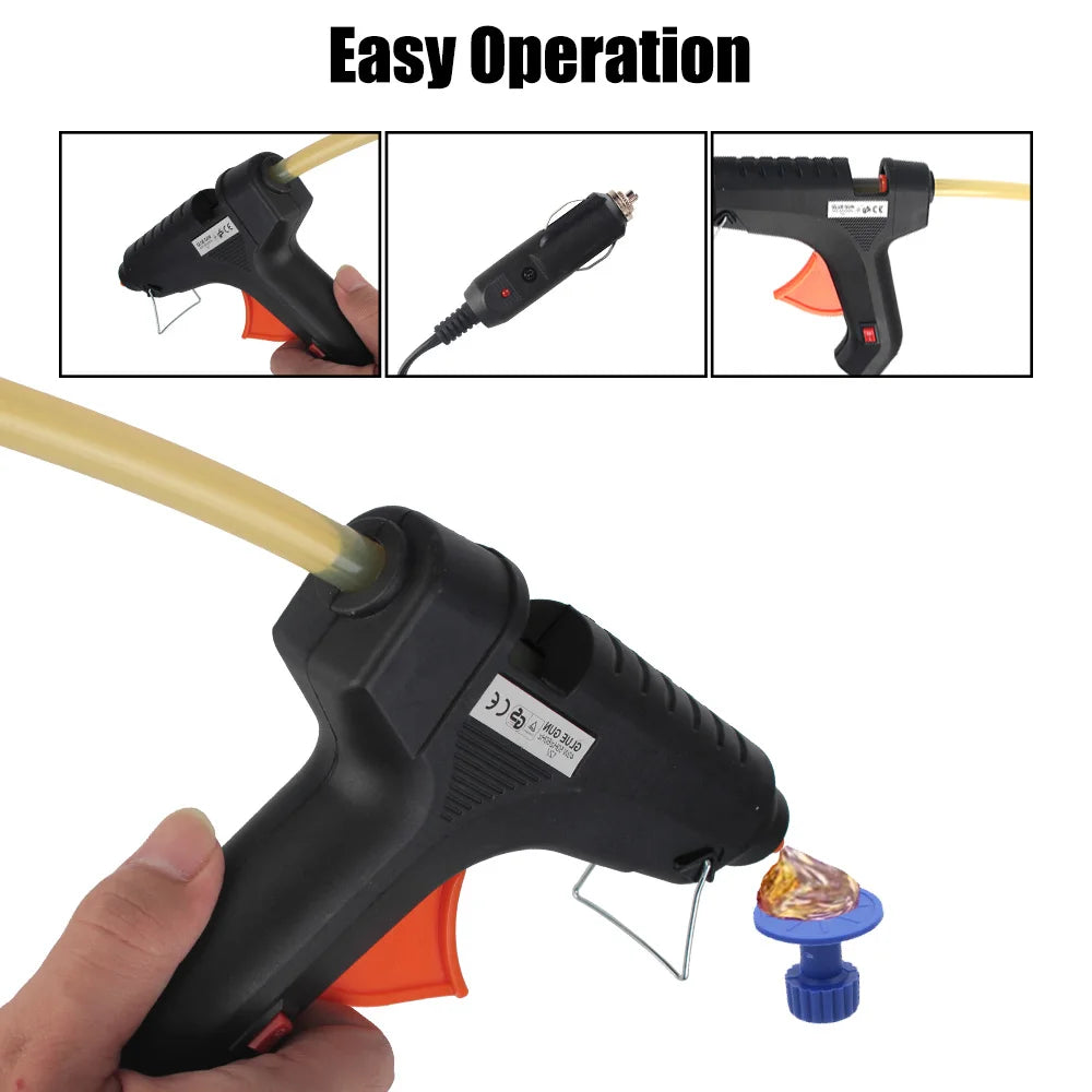 Cigarette Light Plug Car Dent Repair Tools Glue Gun 12V 40W Quick Paintless Repairing Auto Accessories Zpaxo