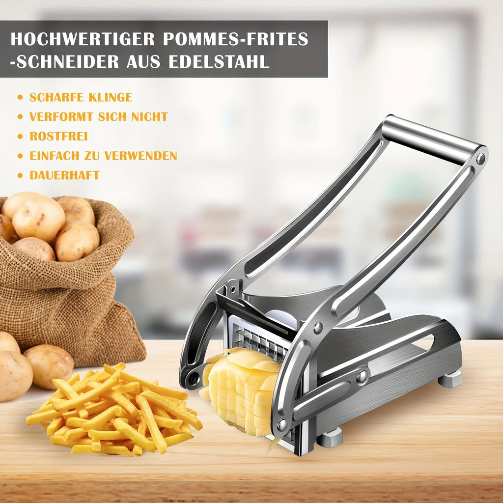 Vegetable Cutter, French Fry Cutter, Stainless Steel Fruit Cutter, French Fry Chopper, Potato Slicer, Vegetable Chopper Zpaxo