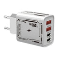 652F European Certifieds 120W Fast Two PD Port Smartphones Laptops Zpaxo White China Mainland