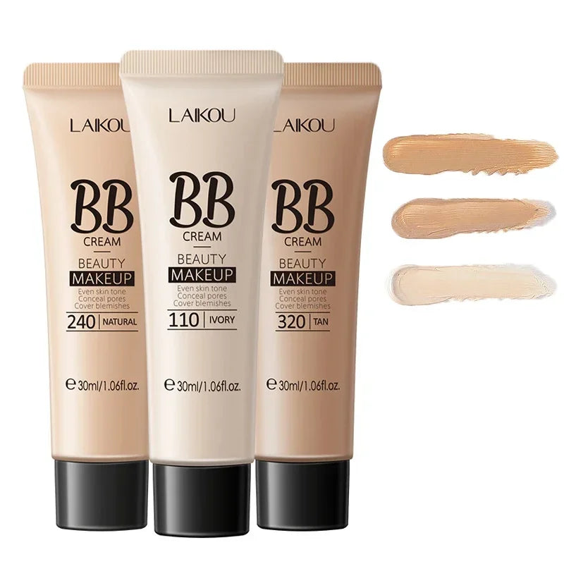 BB Cream Base Makeup Long Lasting Waterproof Brighten Skin Tone Cover