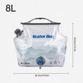 Foldable Water Bag Portable Camping Container Spigot Leak Proof