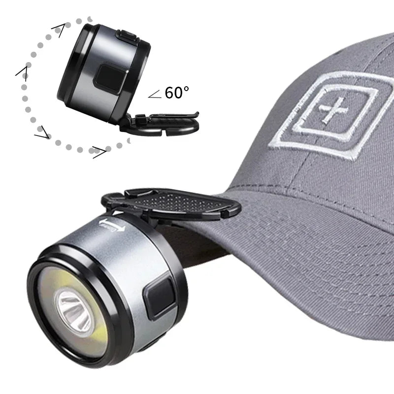 COB LED Headlamp IR Motion Sensor USB Rechargeable | POCKETMAN
