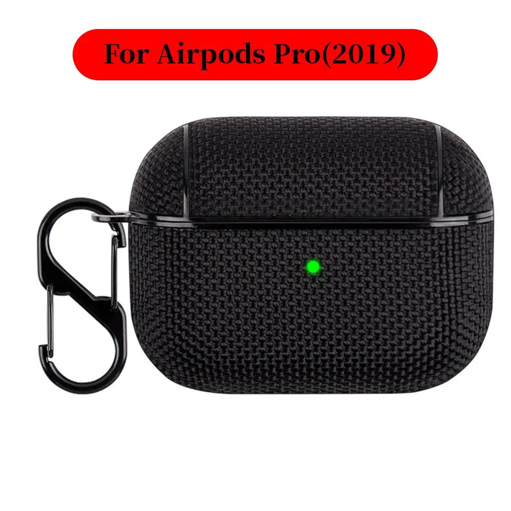 Wireless Earphone Case Airpods 2 3 Cover Textile Cloth Protective