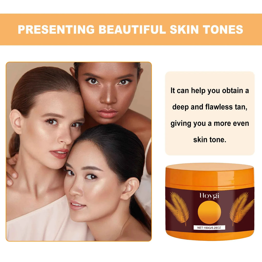 Hoygi Sunless Self Tanning Gel – Natural Bronzer Face & Body Self Tanning Gel Zpaxo
