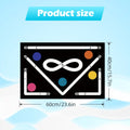 Soccer Ball Control Training Mat – Digital Guidance & Rubber Base