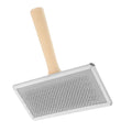 Wool Carders Wooden Hand Needle Felting Brush Ergonomic Handle Fine