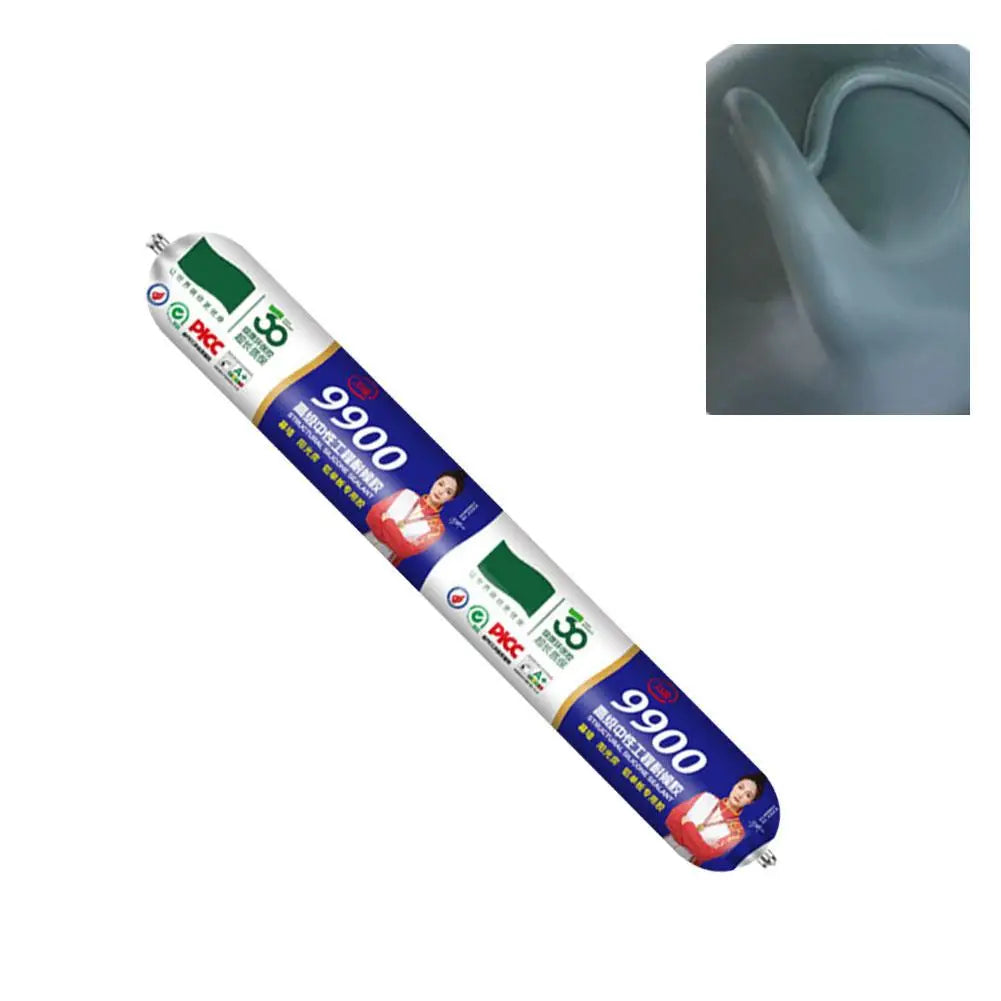 Silicone Waterproof Sealant for Walls, Tiles & Outdoor Use Silicone Sealant Zpaxo Grey