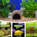 Ceramic Fish Tank Decor Cave Shelter Shrimp Hideout Natural