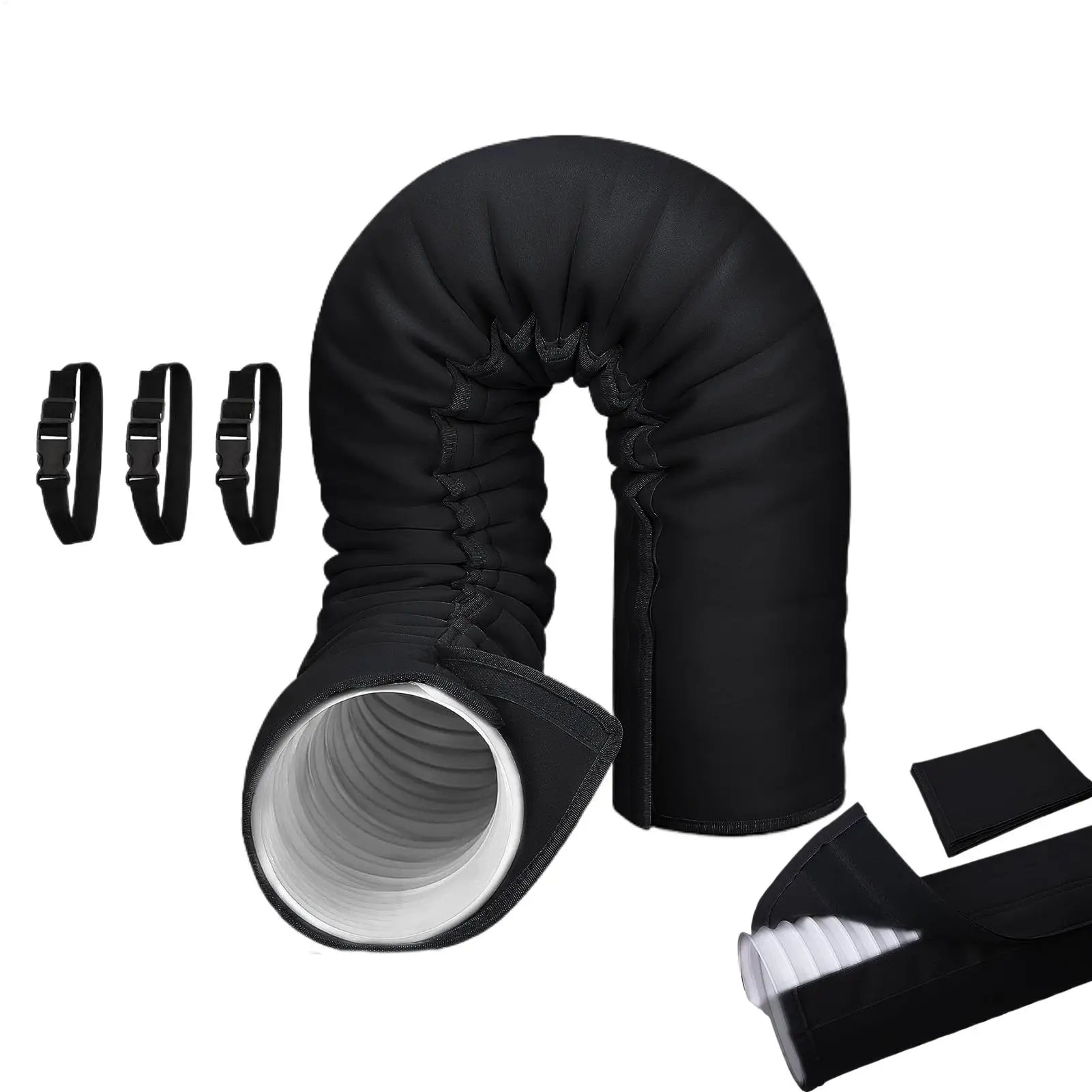 Air Conditioner Hose Cover UV-Resistant Dustproof Portable Ac Exhaust
