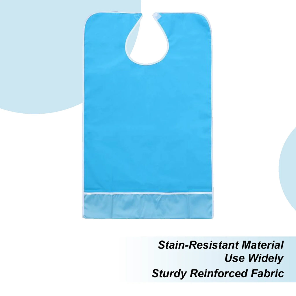 Bibs Adults Waterproof Clothing Protector Crumb Catcher Elderly