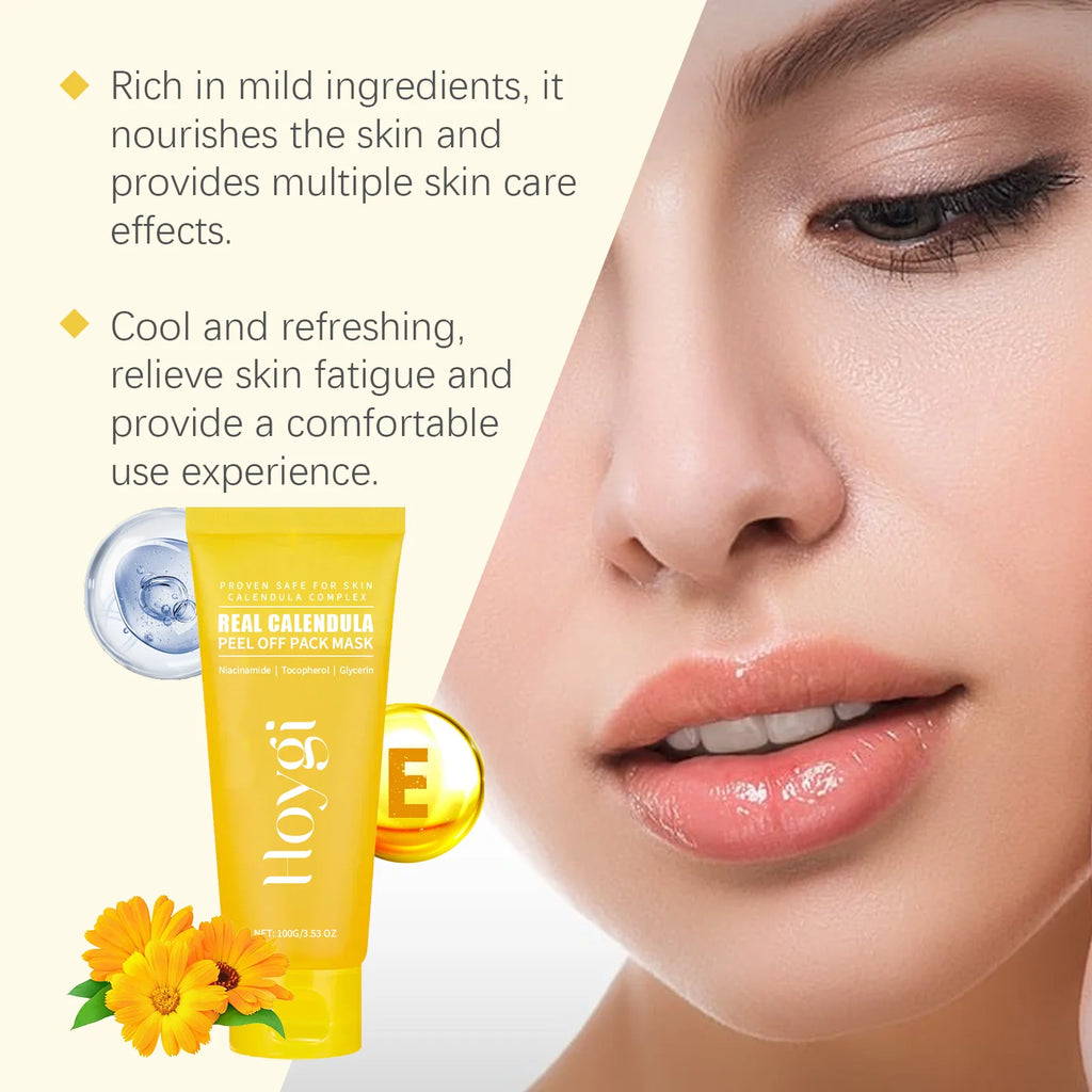 Calendula Peel-Off Mask – Blackheads, Pores & Dark Spots Peel-Off Face Mask Zpaxo