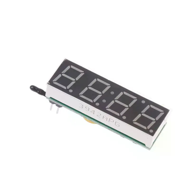 DIY Time/Voltmeter Car Clock Modification RX8025T Chip Digital Clock Temperature Voltage Module High Quality Zpaxo
