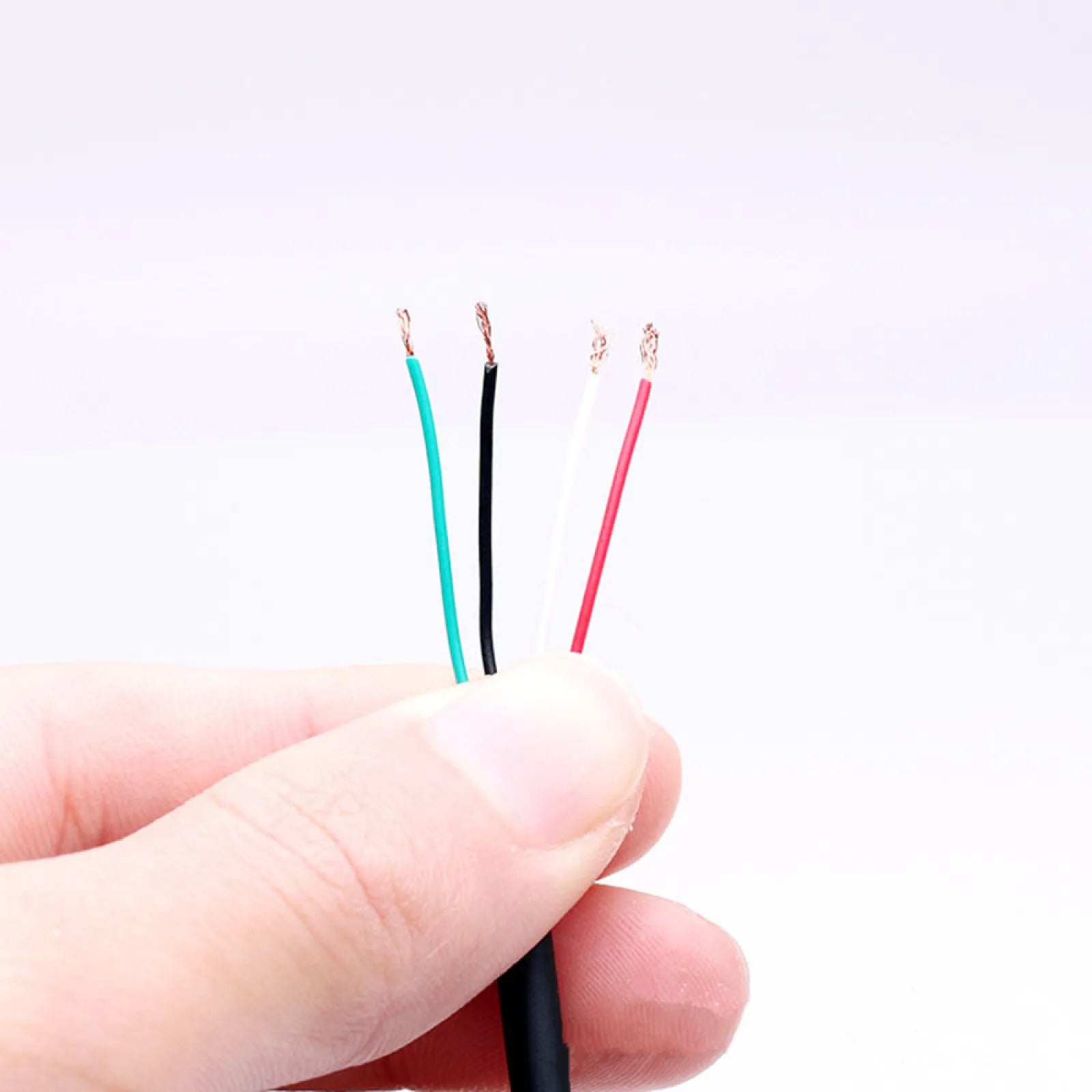2 Pin M Port DIY 4 Wire Speaker Mic Extension Cable Motorola GP68