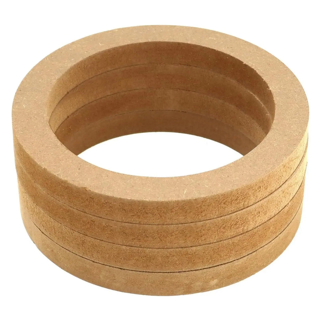 4cs 6 5-inch Universal Wooden Car Speaker Subwoofer Mounting Spacer