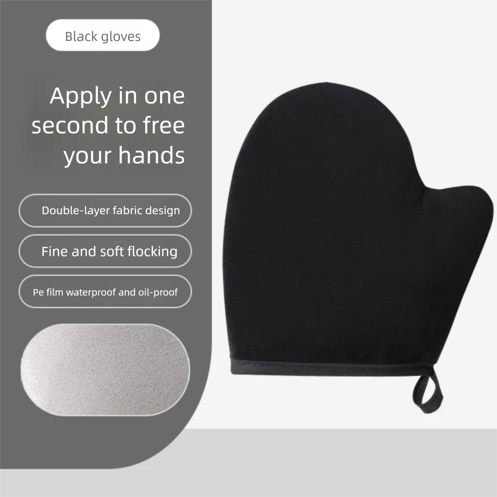 3-In-1 Body Lotion Glove Makeup Applicator Reusable Self-tanning Mitt Zpaxo 5
