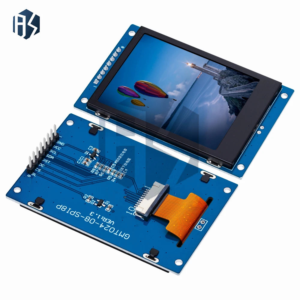 2 4 inchTFT LCD Display Module 240x320 RGB SPI Interface ST7789 Zpaxo