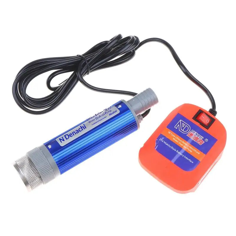 Dual-Use Oil & Water Pump | Pure Copper Motor, Alloy Casing
