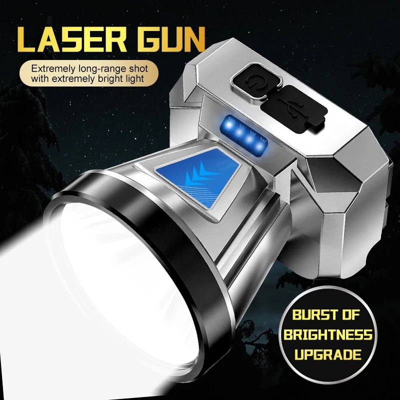 Headlight Strong Light Charging Bright Head Mounted Lighting Ultra