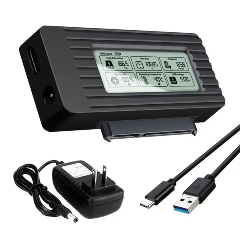 652F Hard Drive Caddy Terrific Compatibility Support 2 5 HDDs USB3 1 Zpaxo