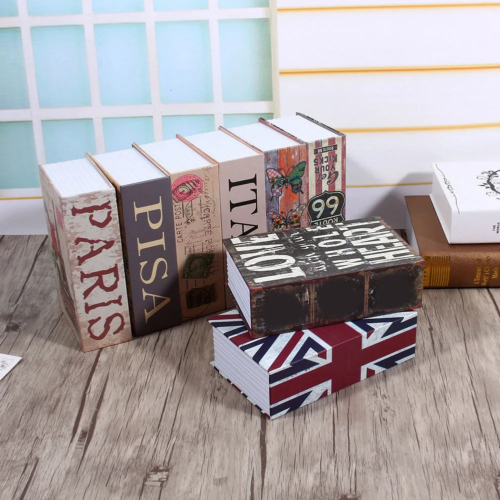 Book Safe Dictionary Secret Security Box Money Cash Jewelry Lock