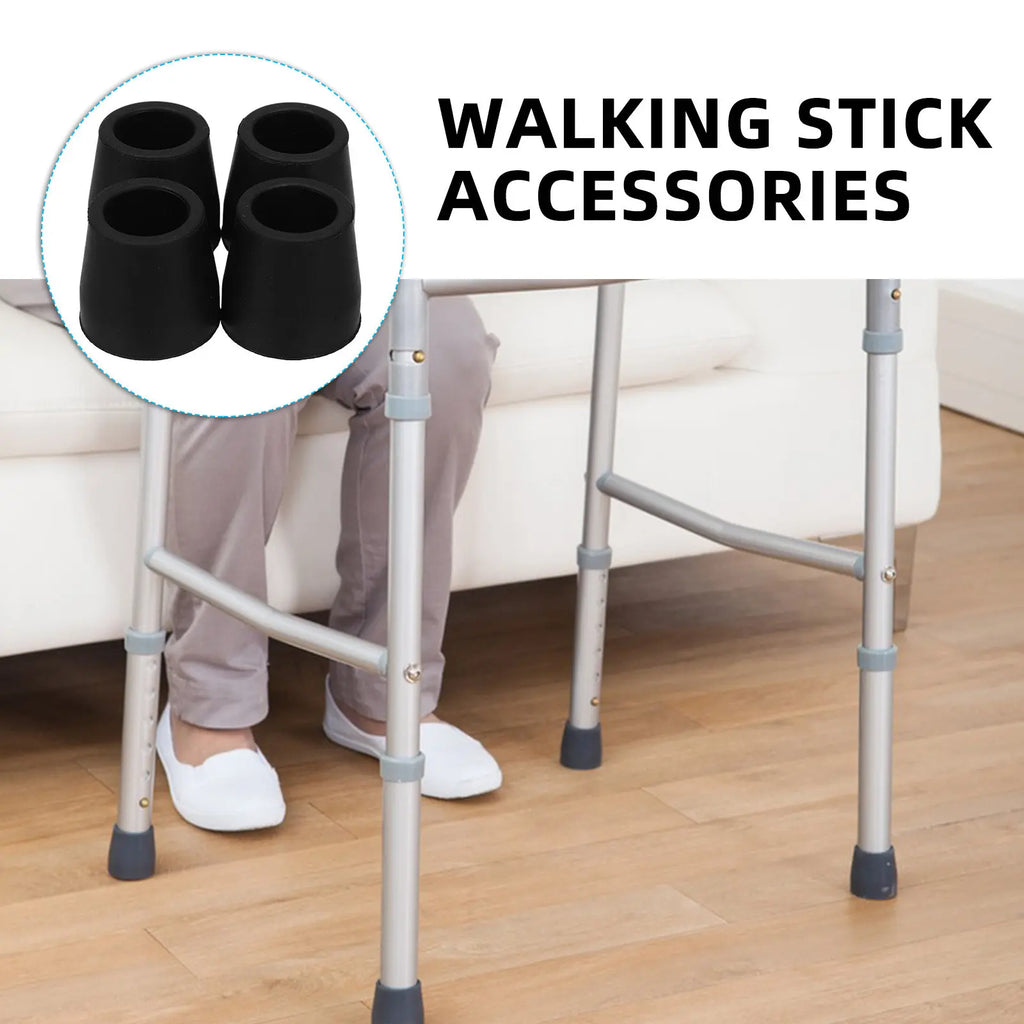 Thickened Rubber Walker Tips Nonslip Leg Caps Mobility Aids Chairs