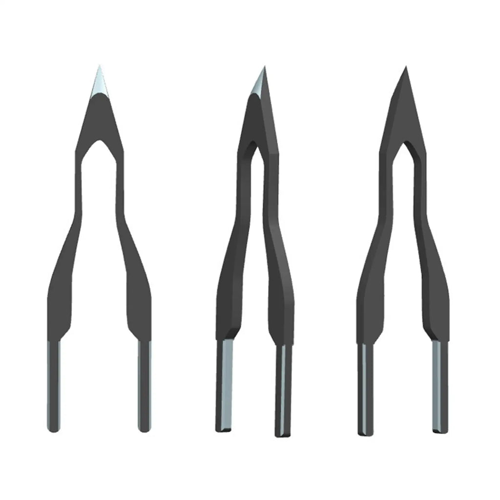 10x Pyrography Pen Tips Highly Elastic Soldering Practical Replacement Strong Portable Hot Stamping Wood Burning Wire Nibs Zpaxo