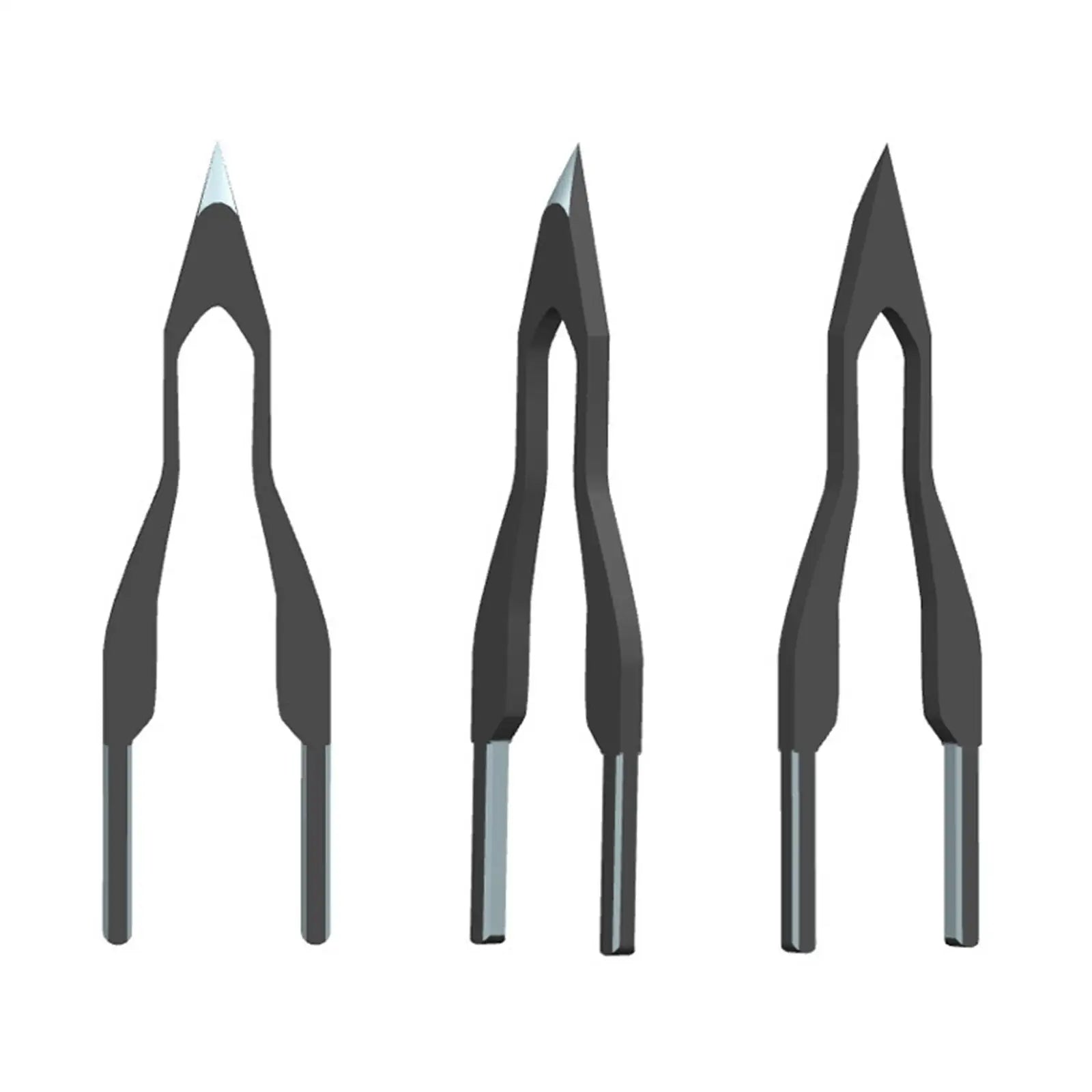 10x Pyrography Pen Tips Highly Elastic Soldering Practical Replacement Strong Portable Hot Stamping Wood Burning Wire Nibs Zpaxo