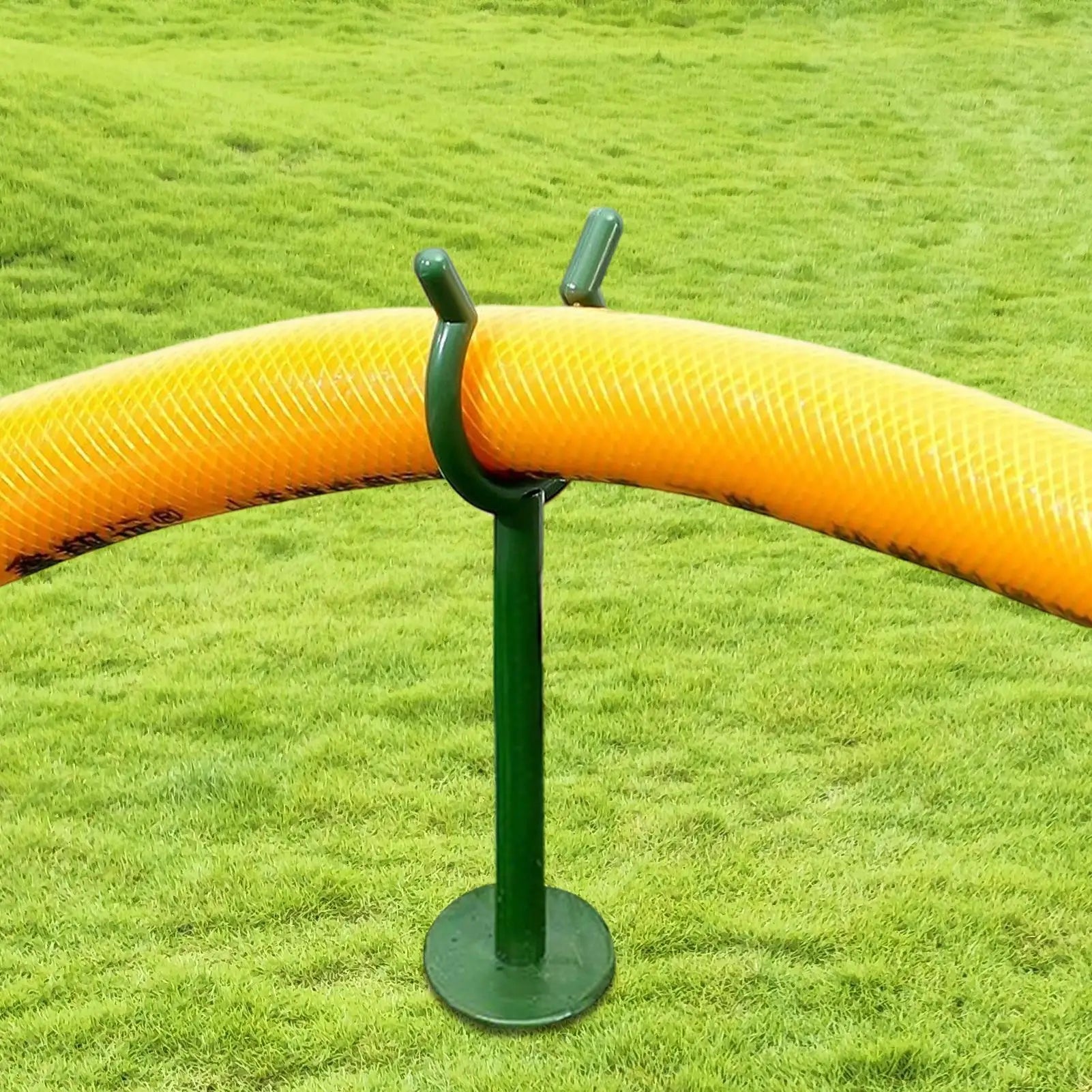 10-Pack Garden Hose Guide Stakes – Anti-Tangle Lawn Spike Holders Hose Guide Stakes Zpaxo