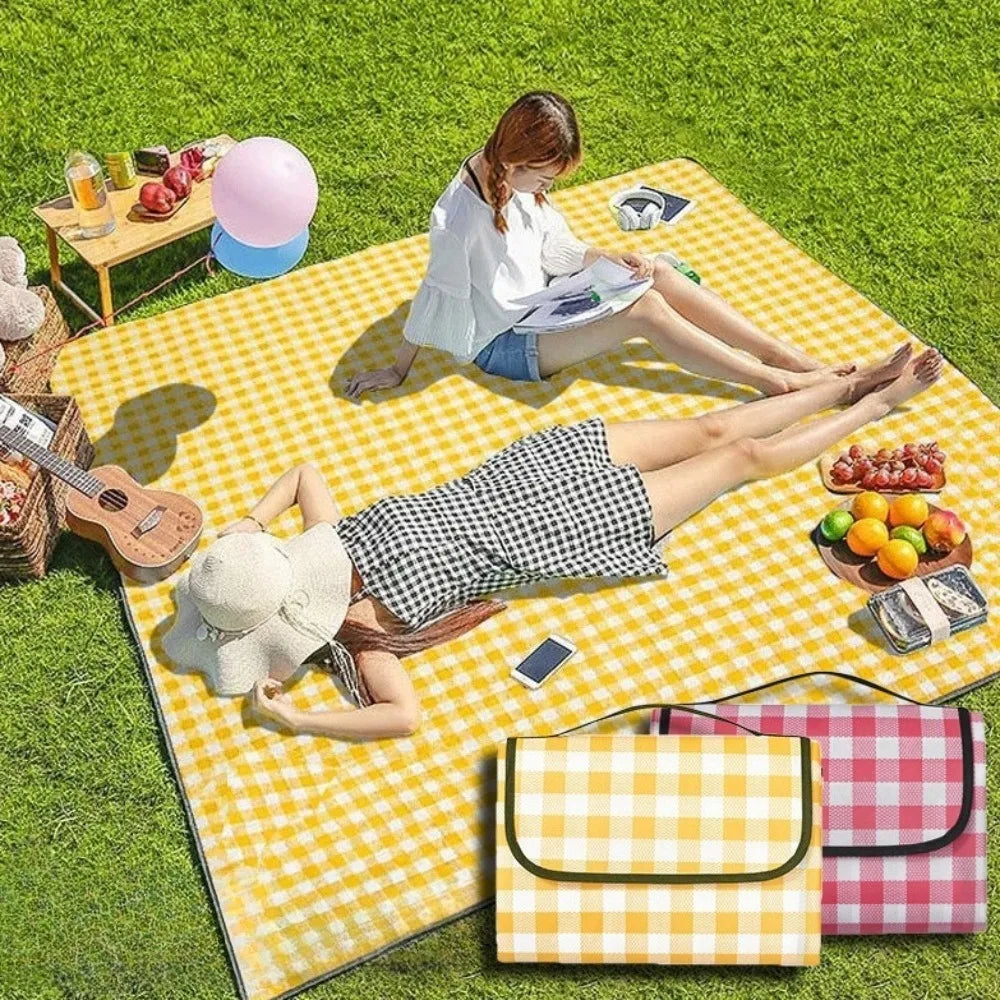 Picnic Blanket Oversized Foldable Beach Mat Quick Drying Outdoor