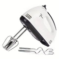 7-Speed Handheld Electric Egg Beater Mini Automatic Mixer for Egg White And Cream with EU/US Plug Household Kitchen Tool Zpaxo EU plug EU