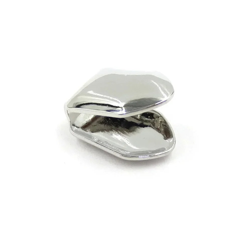 Gold Plated HipHop Single Tooth Grillz Caps – 4 Colors 1/3/5 Pc