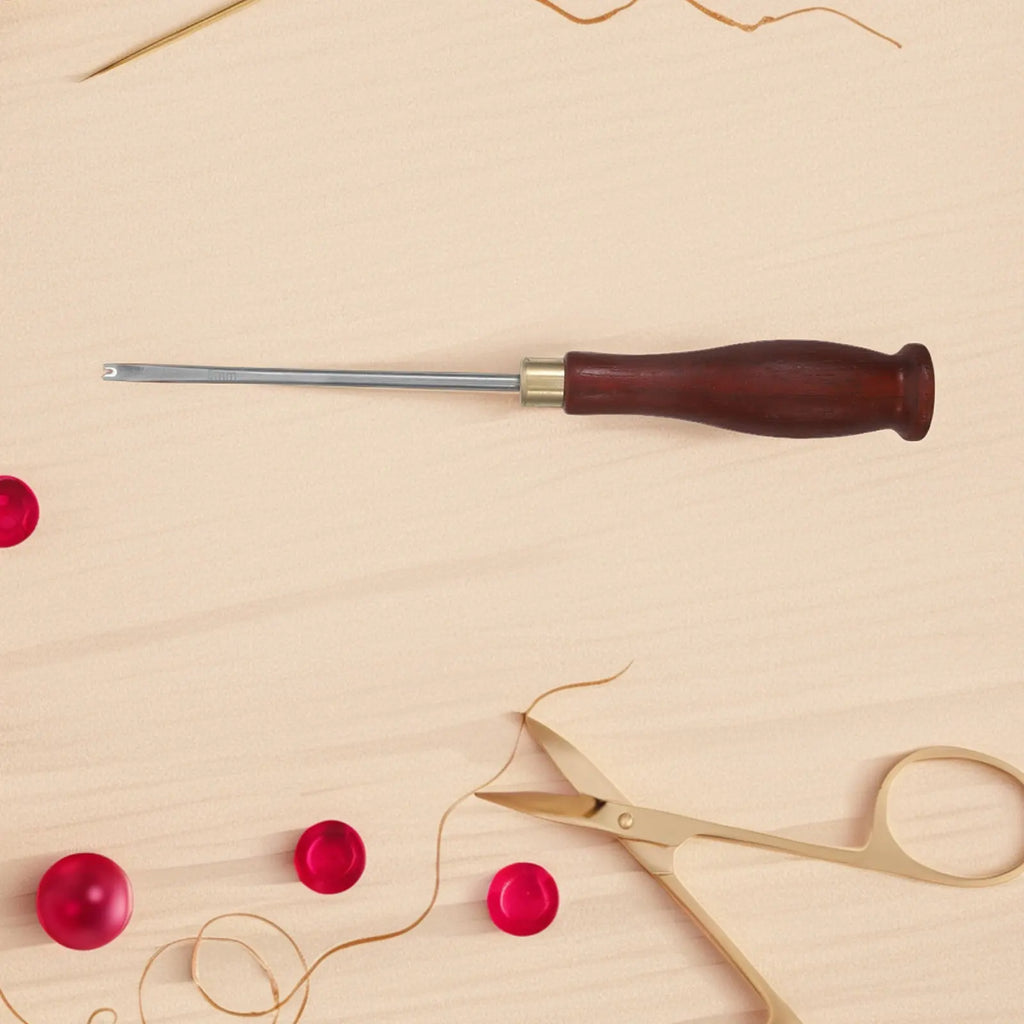 Ergonomic Stuffing Tool DIY Fabric Crafts Smooth Wooden Handle Time