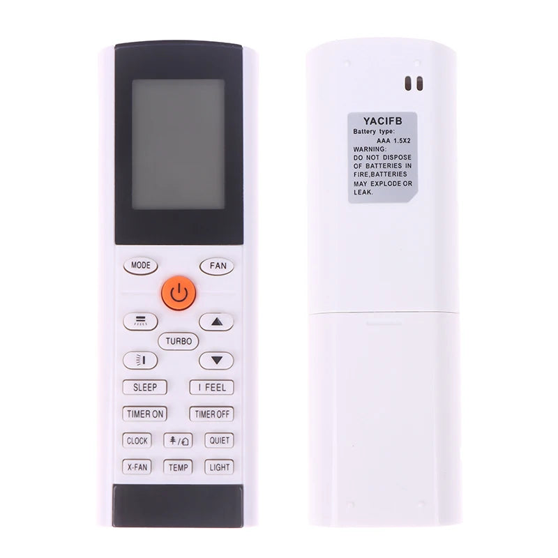 1 Piece Replacement For Gree ELECTROLUX TADIRAN AC Air Conditioner Remote Control Universal YACIFB YAC1FB YAC1FB6 MSHV25D1S Zpaxo Default Title