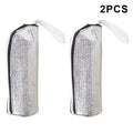 1/2Pcs Water Bottle Sleeve Thermal Insulated Water Bottle Bag Beverage Carrier Pouch Insulators Bag For Traveling Fitness Outing Zpaxo A2