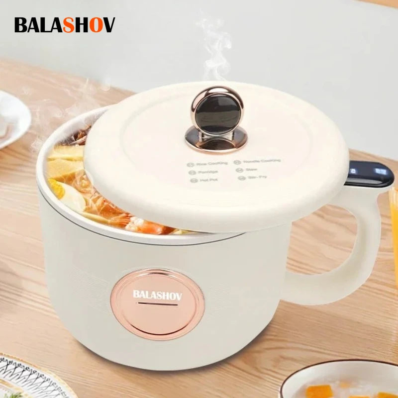 1.5L Mini Cooker Electric Rice Cooker Multifunction Cooking Machine Non-Stick Hot Pot Steamed Rice Pot For Home Kitchen 220V Zpaxo