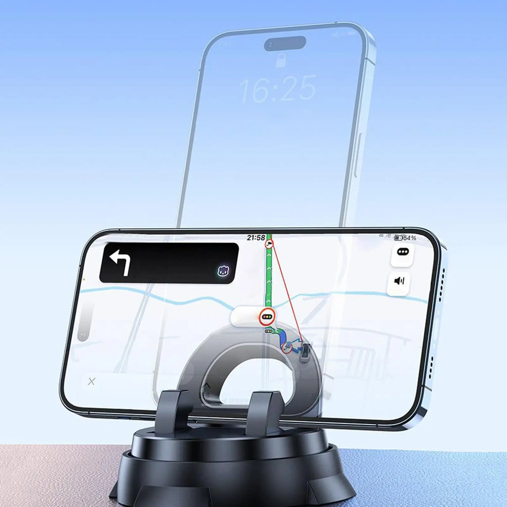 Phone Mount for Car 360 Degrees Rotatable Dashboard Phone Holder Strong Adsorption Automobile Cradles for GPS Direction Music Zpaxo