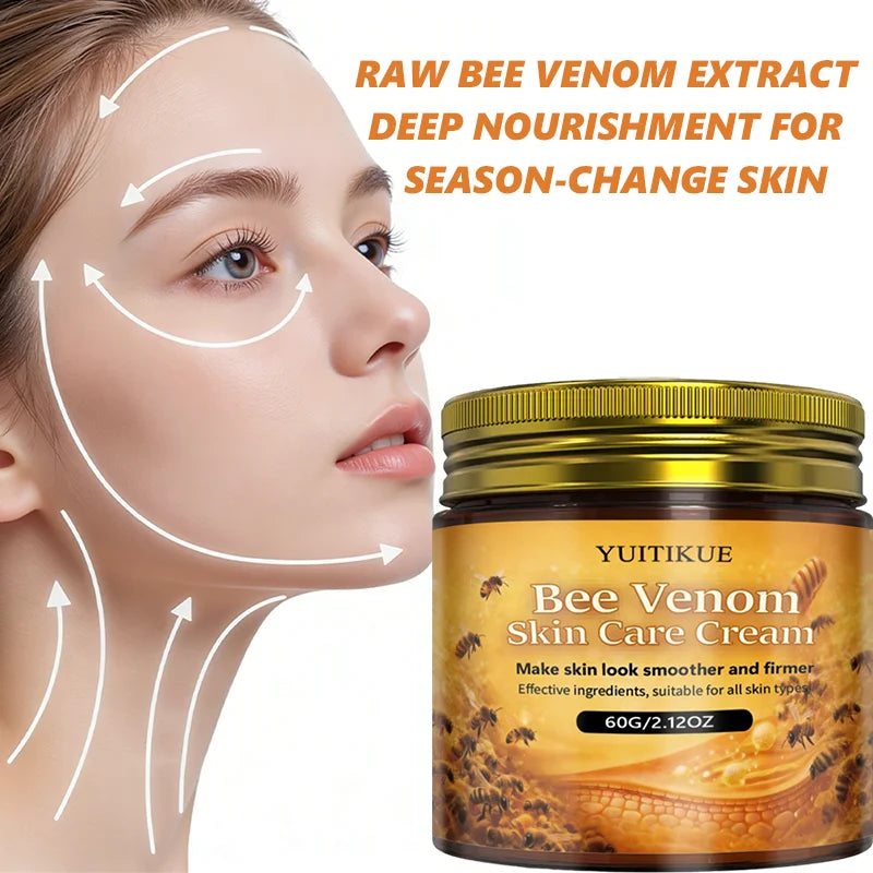 YUITIKUE Bee Venom Face Cream – Firm, Nourish & Smooth Skin Face Cream Zpaxo