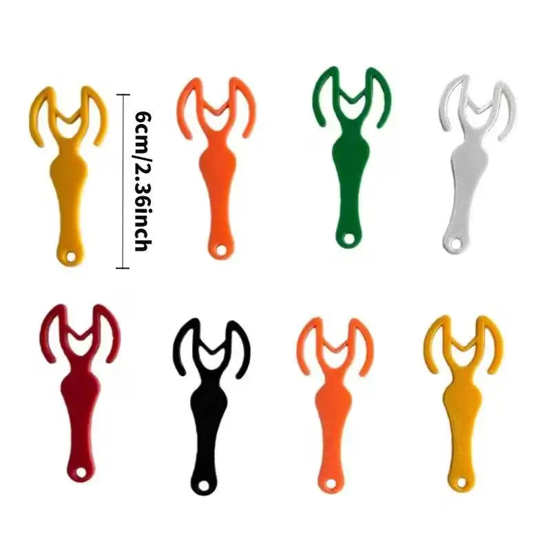 1/3pcs random Shopping Cart Key – Plastic Unlocking Tool & Coin Pendant, Anti-Loss Accessory for Supermarkets Zpaxo