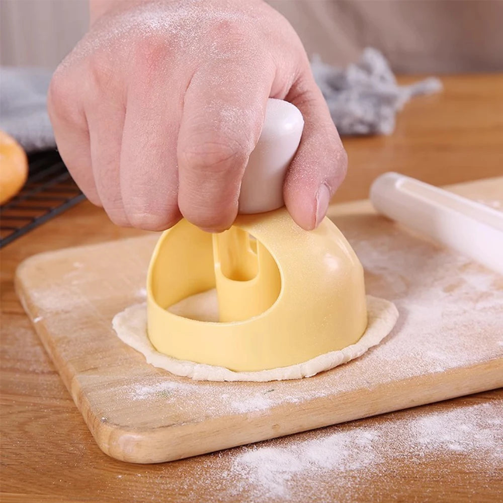 Plastic Donut Mold DIY Doughnut Cake Decorating Tools Dough Maker Desserts Bread Cookie Cutter Kitchen Baking Tools Zpaxo