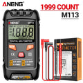 ANENG M113 Inteligent Multimeter Ohm NCV Measuring Mini Instruments