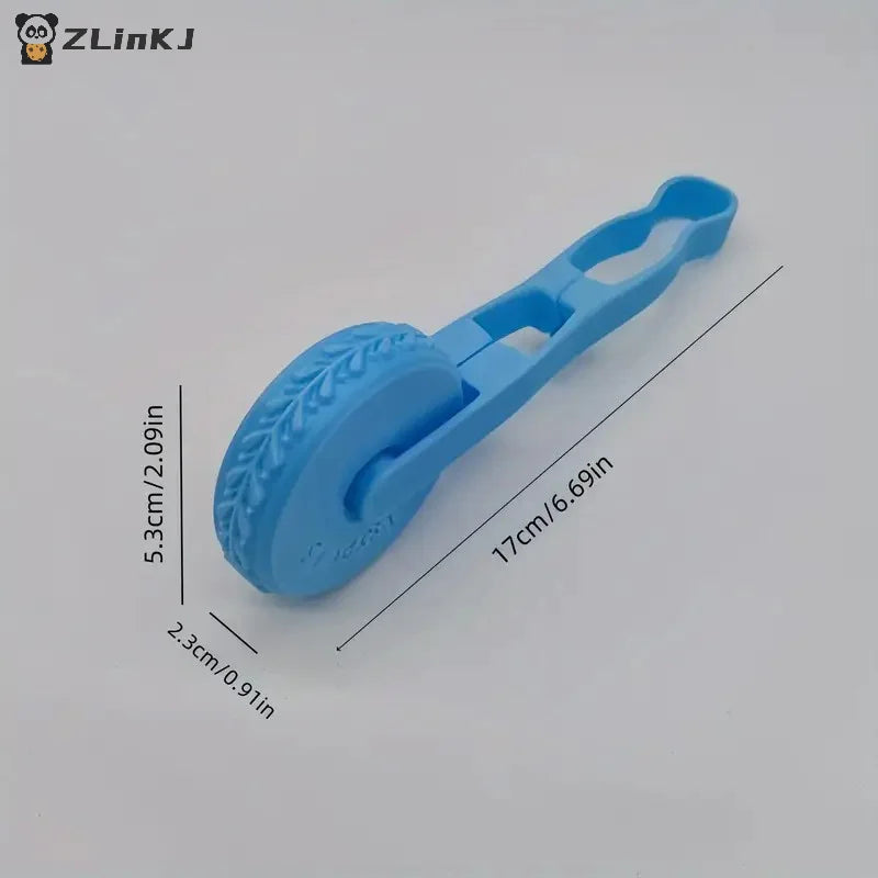 Plastic Relief Rolling Tool Clay Texture Wheel Stamp Roller Pottery Zpaxo