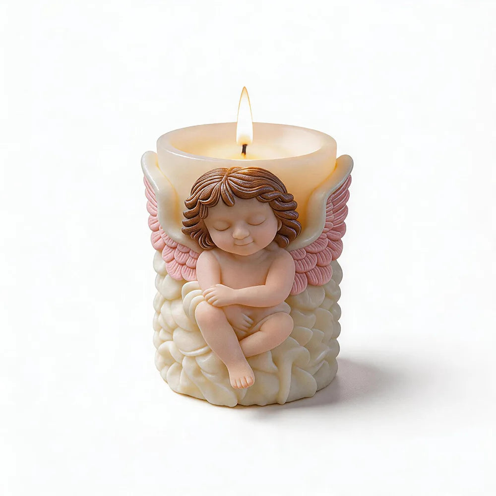 Angel Silicone Candle Mold – DIY Figure Mold for Gifts & Décor