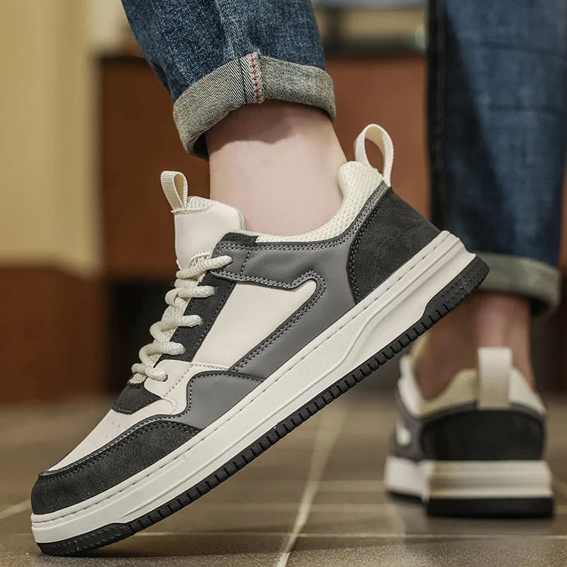 Men's Casual Sneakers Luxury Trainer Shoes Breathable Race Running