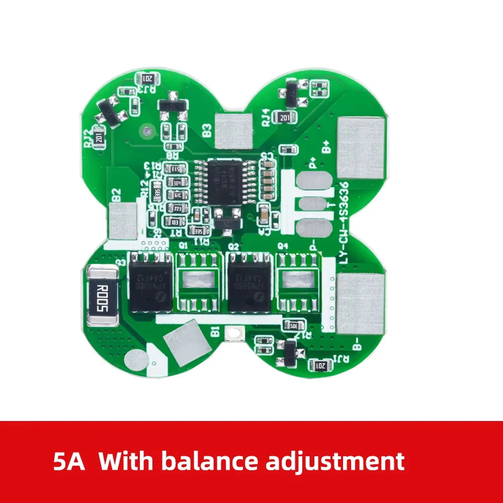 4S 20A LiFePO4 Li-ion BMS Protection Board 8-MOSFET PCM 14 8V 16 Full Zpaxo 5a With balance