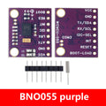 ‌GY-BNO055 9DOF IMU Sensor Module - 9-Axis Absolute Orientation Breakout Board with I2C Interface for Robotics/Drones (Gyroscope Zpaxo purple 2pcs