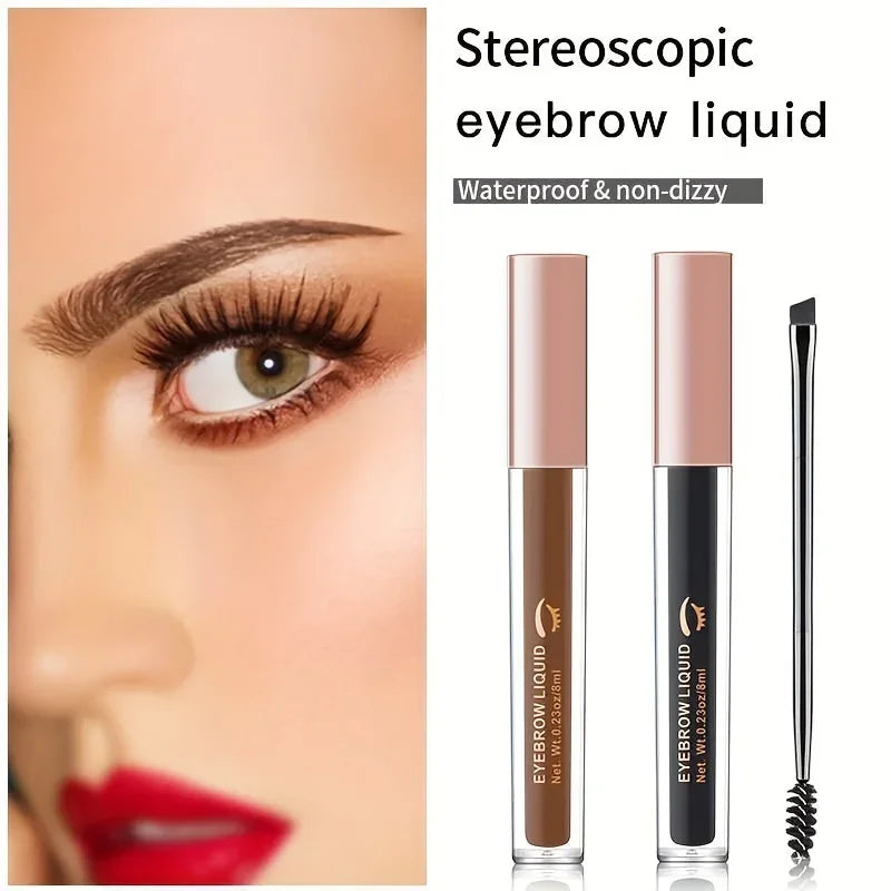 Waterproof Sweatproof Pigmented Eyebrow Gel Brush Long-lasting Pencil