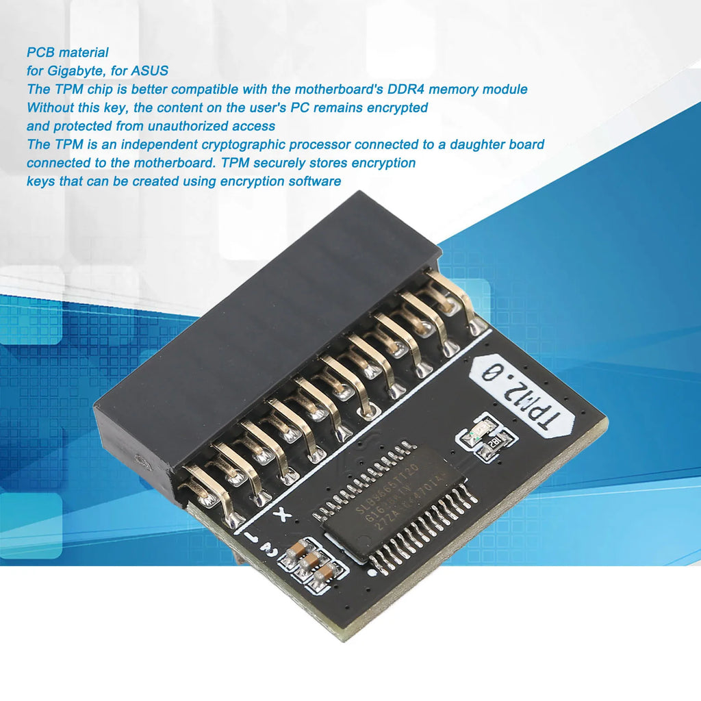 20Pin TPM 2 0 Encryption Security Module Standalone Crypto Processor