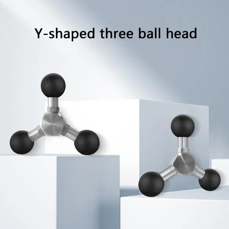 652F Lightweight Ball Car Headrest Head Holder Mount Motorcycle Base Zpaxo